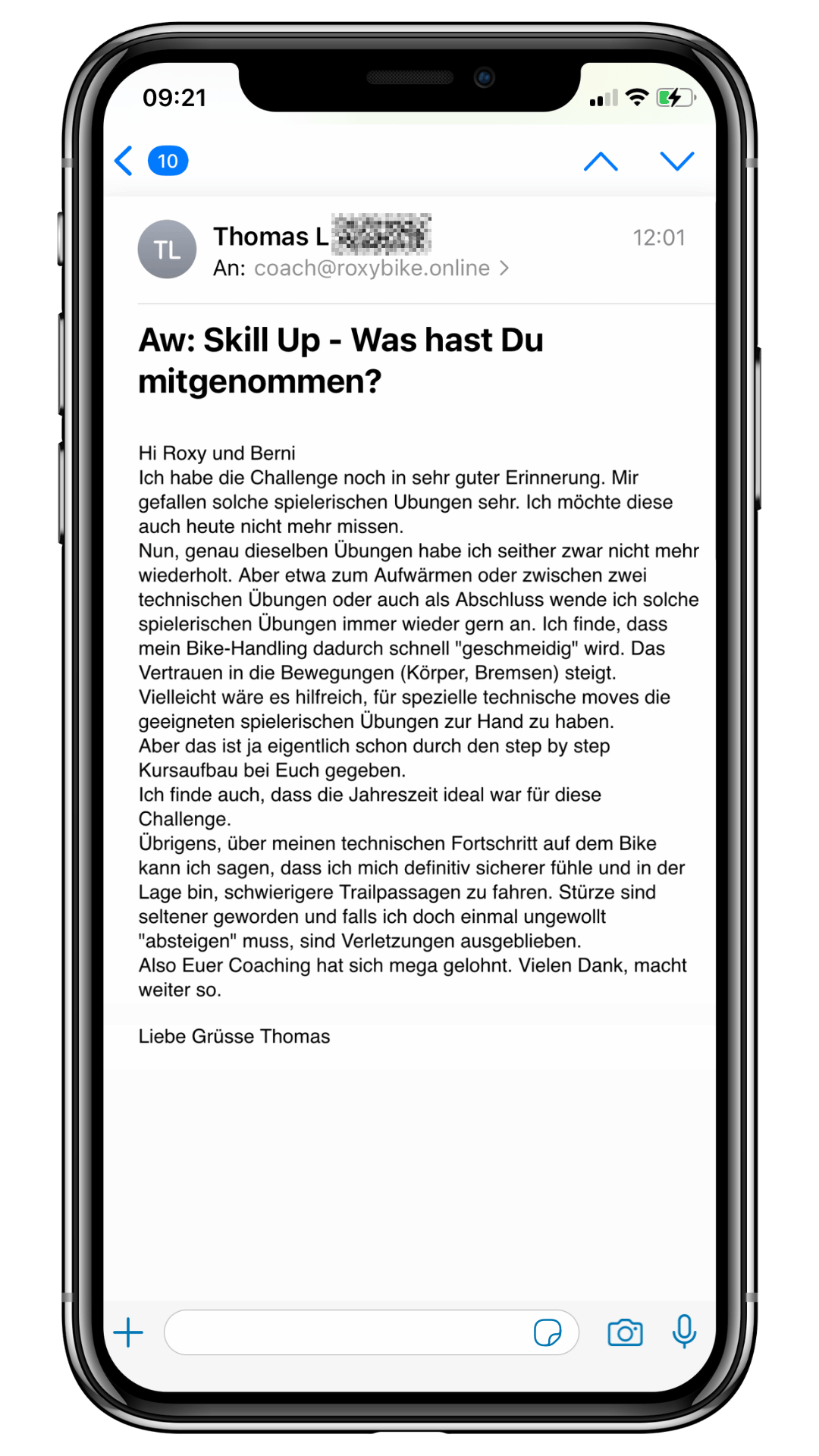 Erfahrungsbericht Roxybike