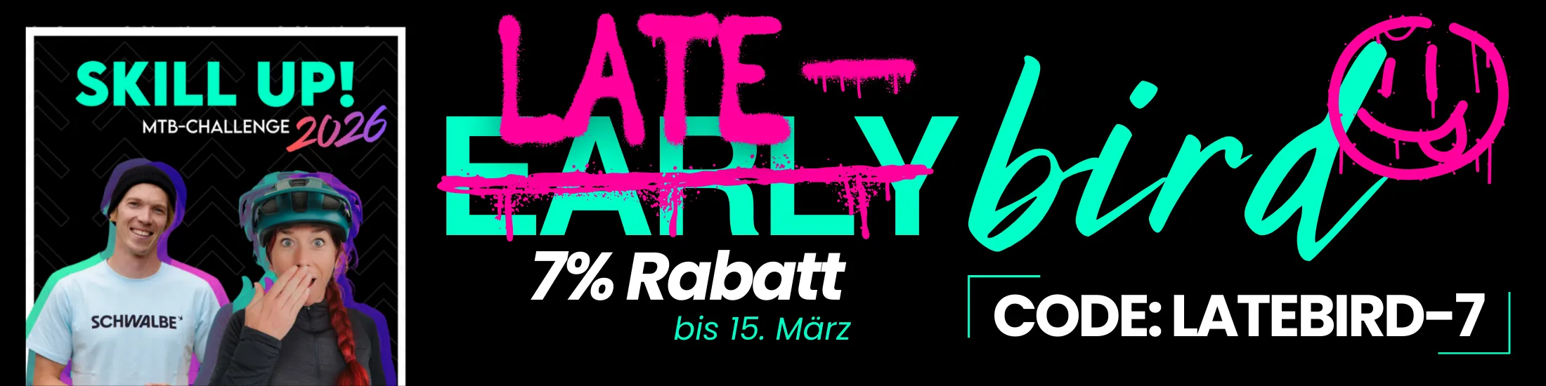 7% Rabatt bis zum 15. März 2026