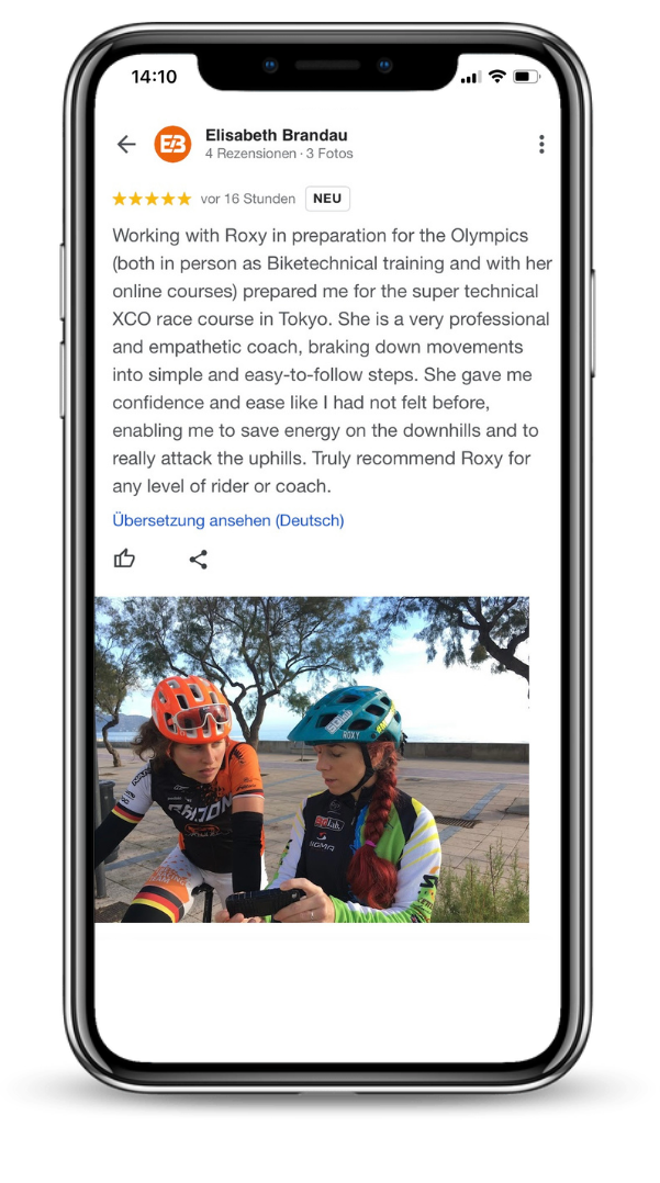 Roxy coacht Elisabeth Brandau für Olympia