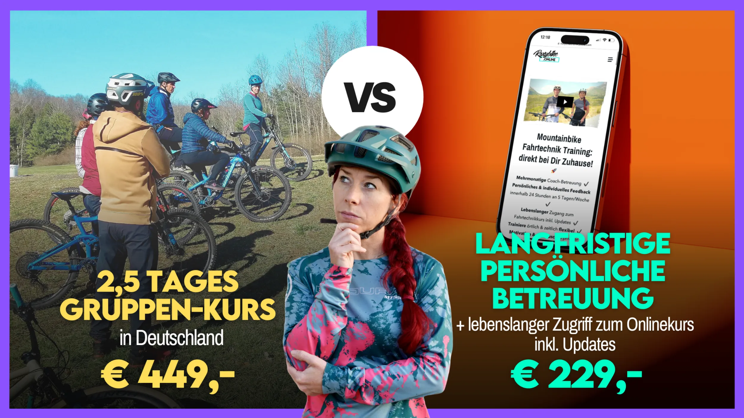 Preisvergleich von MTB-Trainings in Deutschland, Österreich und der Schweiz