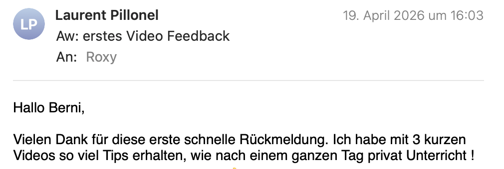 Menschen die mit uns arbeiten denken so über uns.